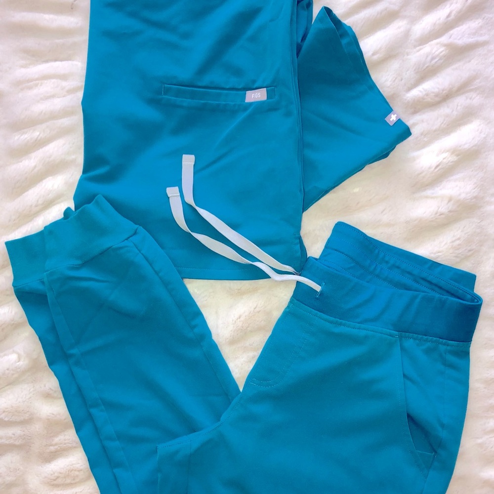 Figs scrub set (Teal)